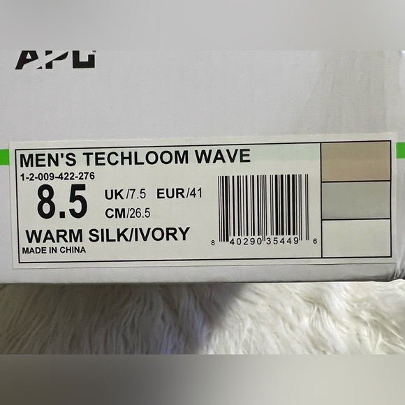NIB APL Unisex Techloom Wave - Warm Silk/ Ivory - Men’s 8.5 or Women’s 10 - Picture 5 of 7